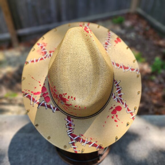 Texas Chainsaw Massacre Inspired Leatherface Spiked Sun Hat